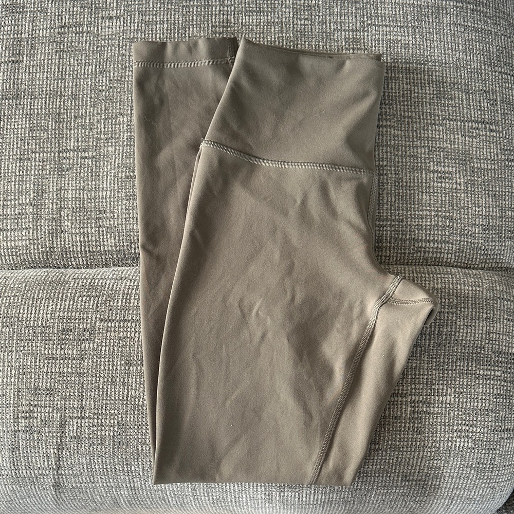 lululemon athletica Wunder 25 inch Taupe Leggings